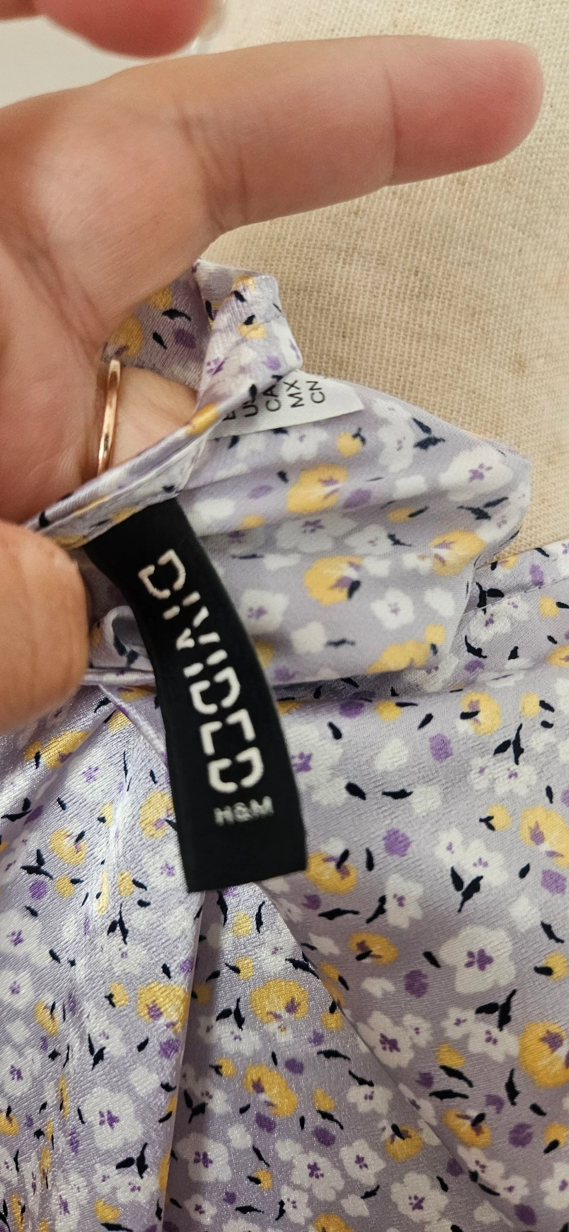 Vestido floral acetinado floral tamanho 40-42 – photo 8